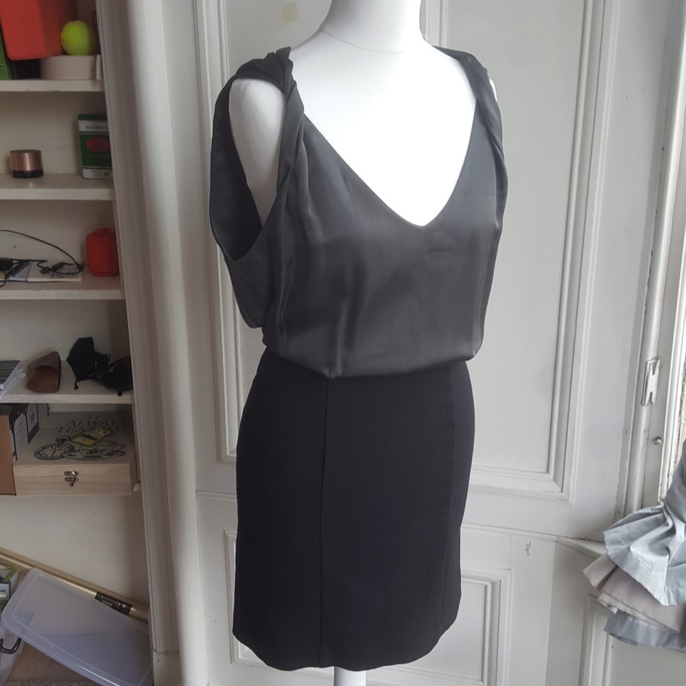 French Connection Colorblock Cocktail/Office Dress